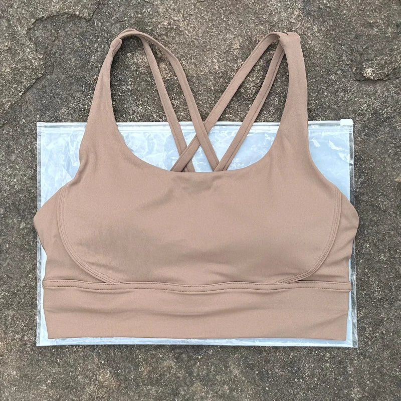 Solid Color Sport Bra