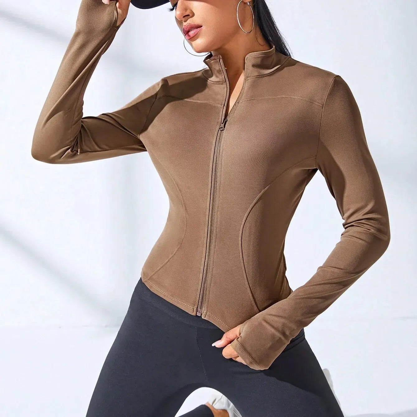 Slim Fit Yoga Jacket