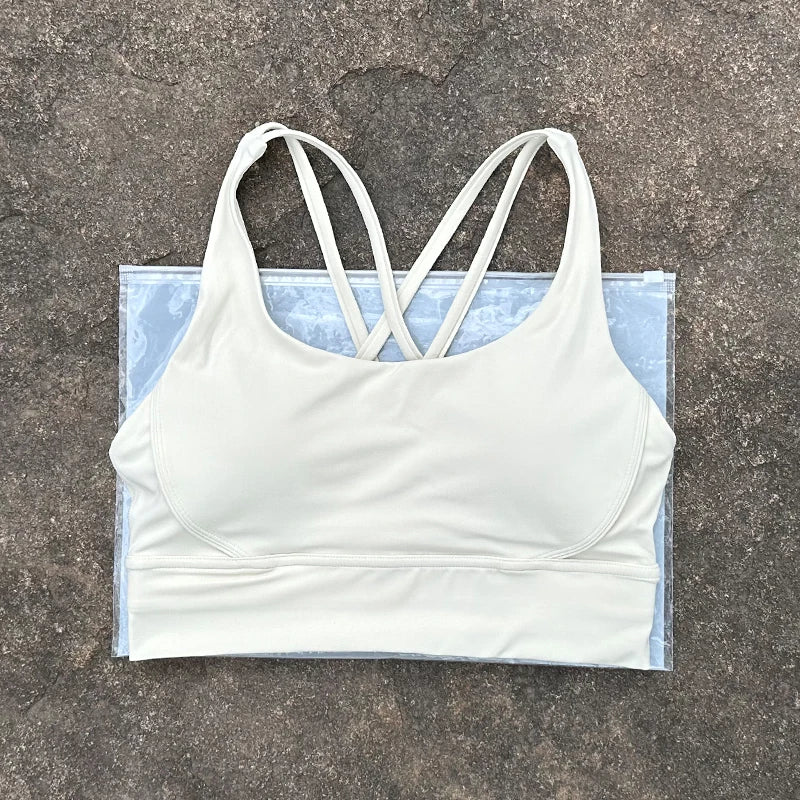 Solid Color Sport Bra