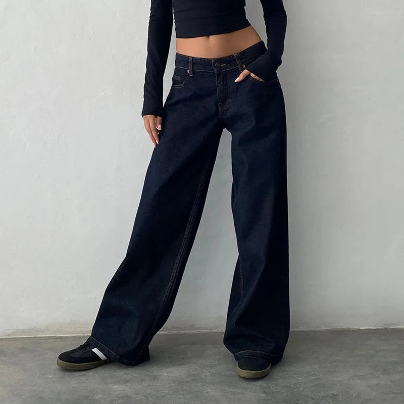 Low-Rise Baggy Jeans