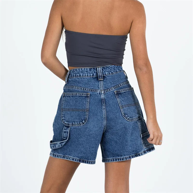 High Waisted Jean Shorts