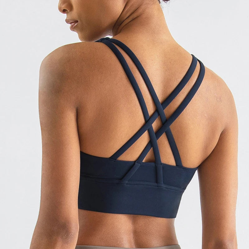 Solid Color Sport Bra