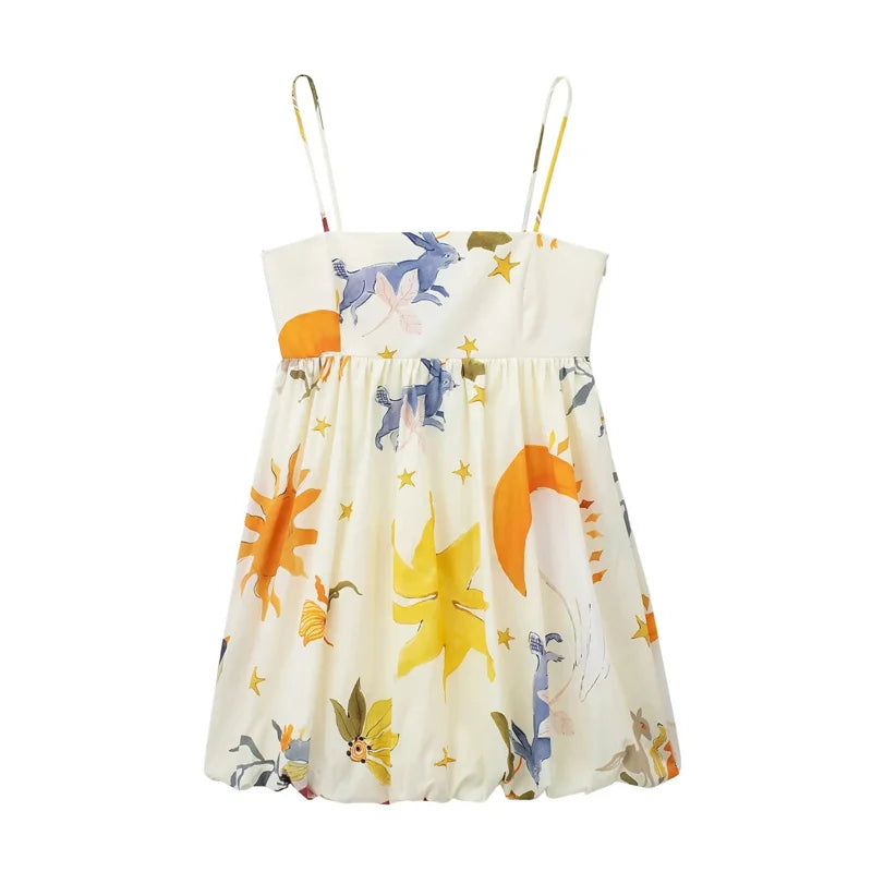 Sleeveless Backless Beach Dress