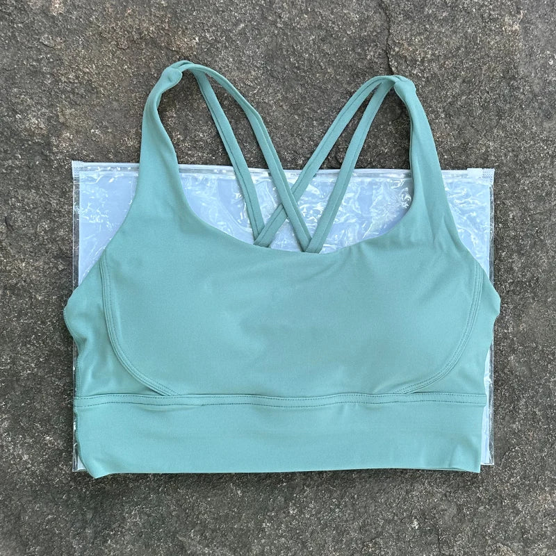 Solid Color Sport Bra