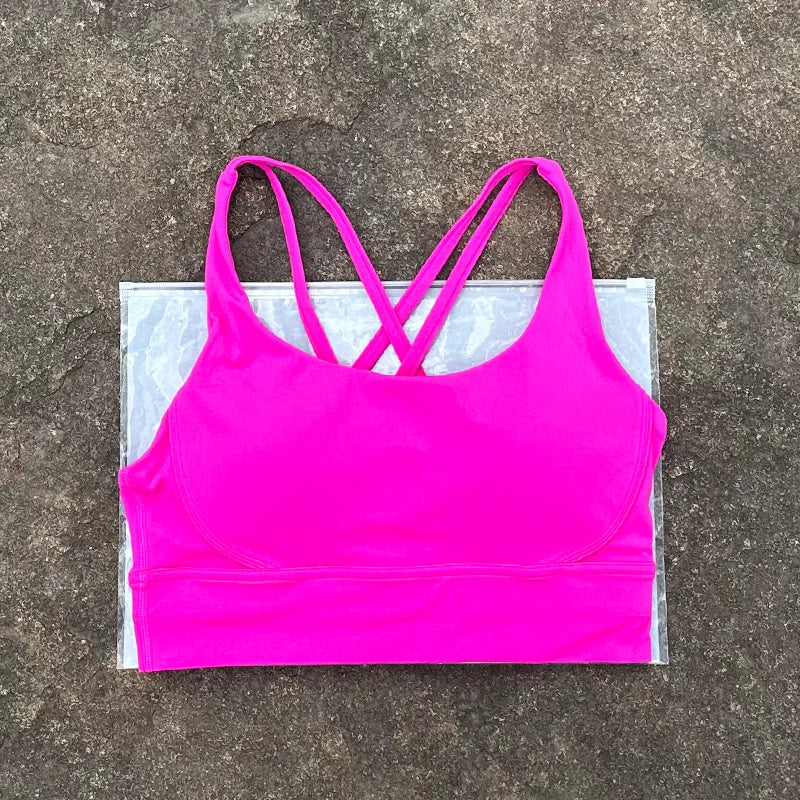 Solid Color Sport Bra