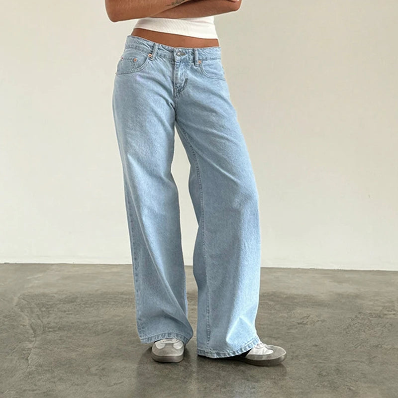 Low-Rise Baggy Jeans