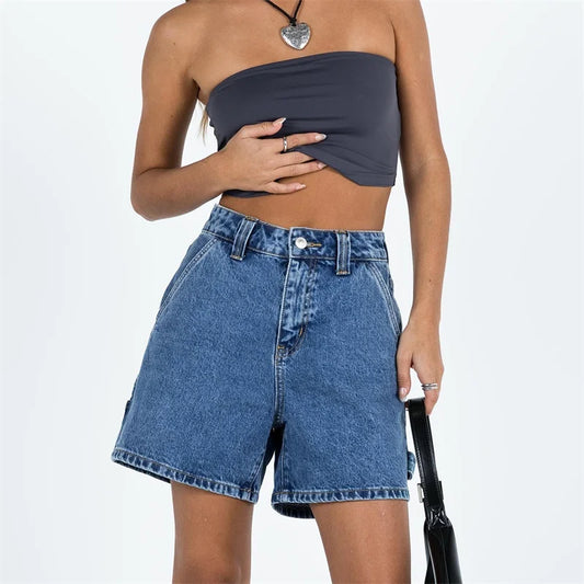 High Waisted Jean Shorts