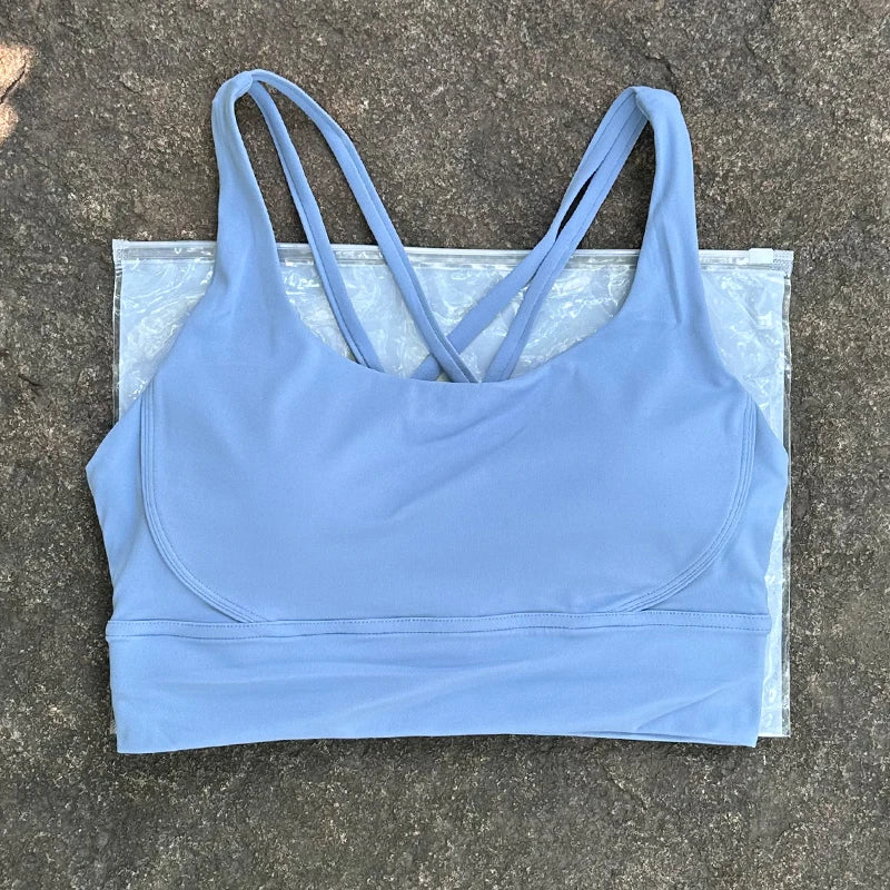 Solid Color Sport Bra